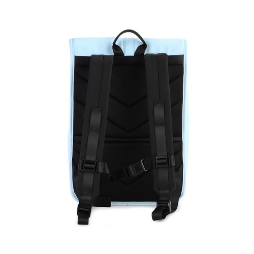 Mochila QILIVE CSR azul hielo con solapa de 14´-15´