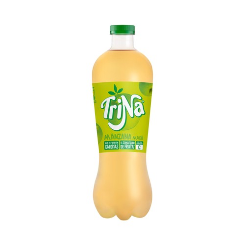 TRINA Refresco de manzana botella de 1,5 litros