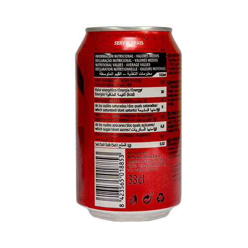 DRINK IT Refresco de cola regular DRINK IT 33 cl.