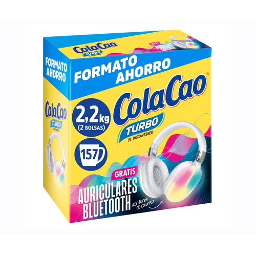 COLACAO TURBO Cacao en polvo instantáneo 2,5 Kg.