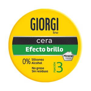 Imagen de GIORGI Cera fijadora (3) con efecto brillo para definir mechones y crear puntas 75 ml.