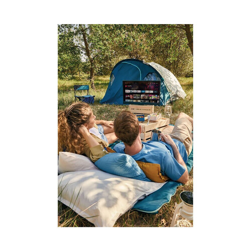 Televisión portátil con batería, 81,28 cm (32") LED QILIVE Q32HA232GBAT HD READY, SMART TV, WIFI, BLUETOOTH, TDT T2, USB reproductor y grabador, 3HDMI, 200HZ.