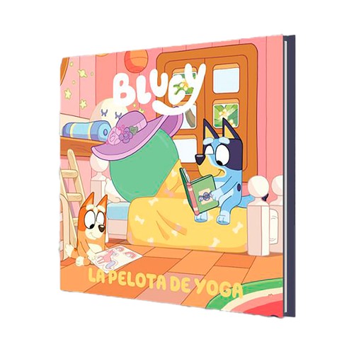 Bluey. Un cuento - la pelota de yoga. BEASCOA