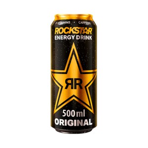 ROCKSTAR Bebida energética original lata de 50 cl.
