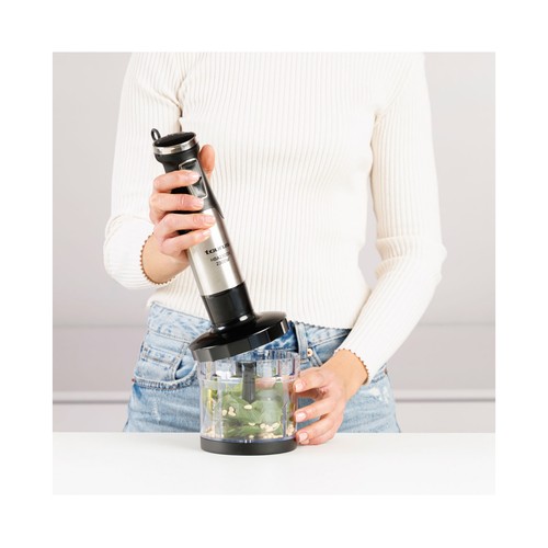 Batidora de mano con brazo TAURUS HBA2300X Inox, 2300W, 3 accesorios, capacidad del vaso 1L