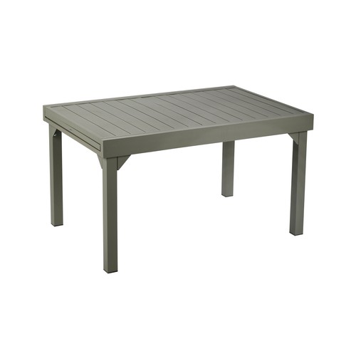 Mesa aluminio - acero extensible 135/270x90x75cm, GARDENSTAR.