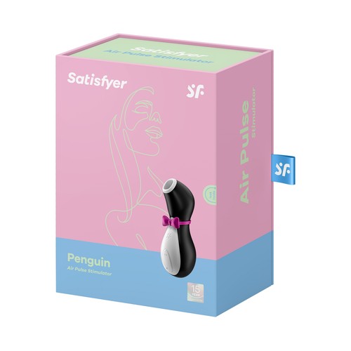 SATISFYER Estimulador de clítoris sin contacto directo a traves de ondas de presión SATISFYER Penguin.