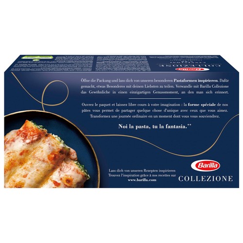 BARILLA Pasta Gourmet La Collezione Cannelloni N.88 (Canelones) BARILLA 250 g.