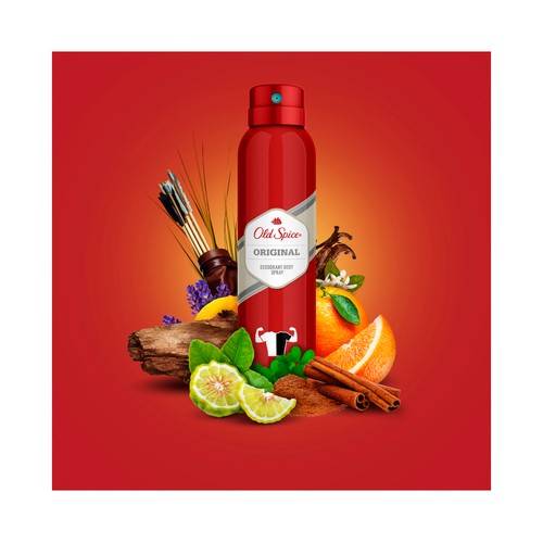 OLD SPICE Desodorante en spray para hombre con acción anti-manchas OLD SPICE Original 150 ml.