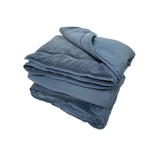 Relleno nórdico con reverso de velour para cama de 90 cm, densidad