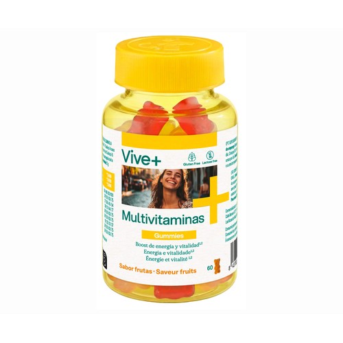 VIVE+ Gummies multivitaminas 60 uds.