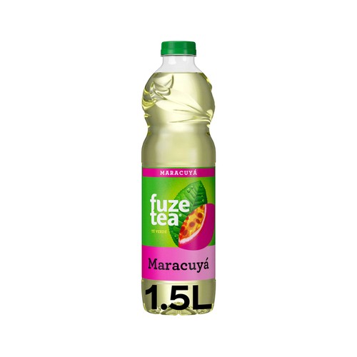 FUZE TEA Refresco de té verde maracuyá botella 1.5 l.