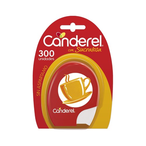 CANDEREL Edulcorante de mesa 300 comprimidos 25,5 g,