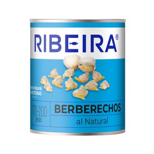 Imagen de RIBEIRA Berberechos al natural 90 g.