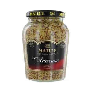 MAILLE Mostaza antigua frasco de 380 g.