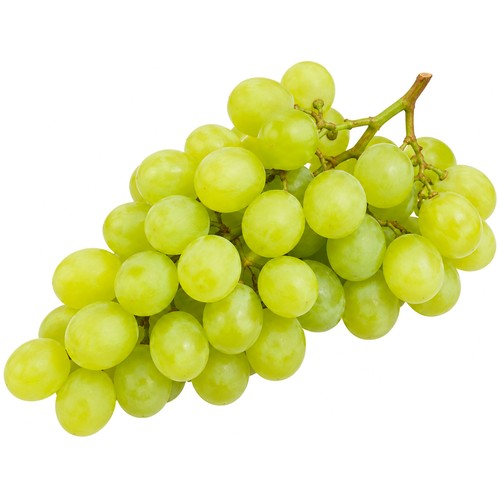 Uvas blancas al peso.