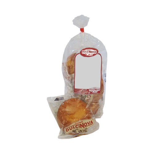DULCINOVA Magdalenas con aceite de oliva 6 uds. 380 g.