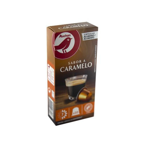 PRODUCTO ALCAMPO Café en cápsulas sabor caramelo I7, 10 uds. 