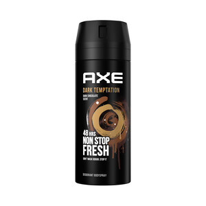 Imagen de AXE Dark temptation Desodorante en spray para hombre con protección anti-transpiante hasta 48 horas 150 ml.