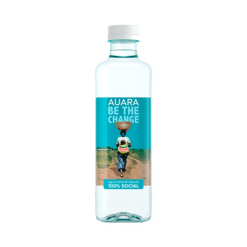 AUARA Agua mineral natural - botella 50 cl.