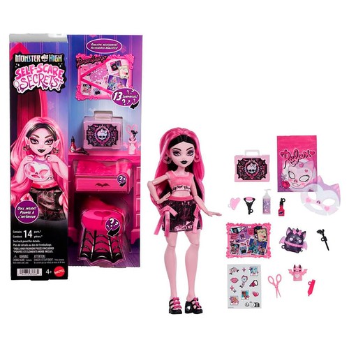 Muñeca MONSTER HIGH Draculaura, Beauty Secrets