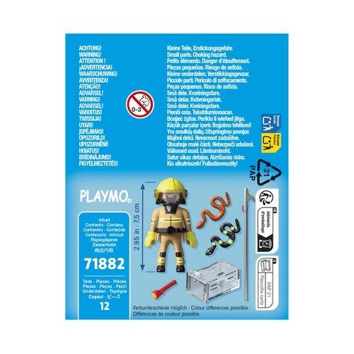 PLAYMOBIL. 71882 Rescate de serpiente