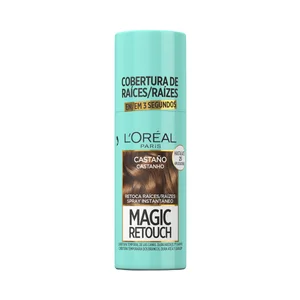 L´ORÉAL PARIS Magic retouch tono 3 castaño Spray retocador de raices con cobertura temporal e instantánea de las canas.