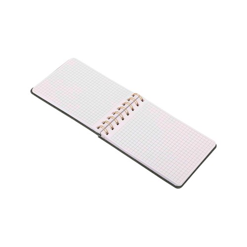 Cuad A6 80G 80H Espiral Tapa Tela Cuadricula Papel FSC PRODUCTO ALCAMPO