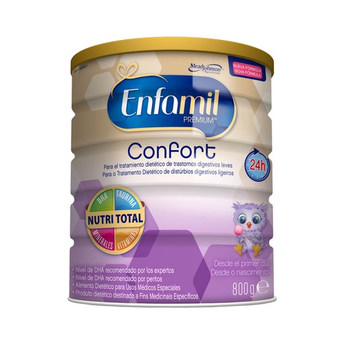 ENFAMIL Leche (1) de inicio para recién nacido desde el primer día ENFAMIL Premium confort 800 g.