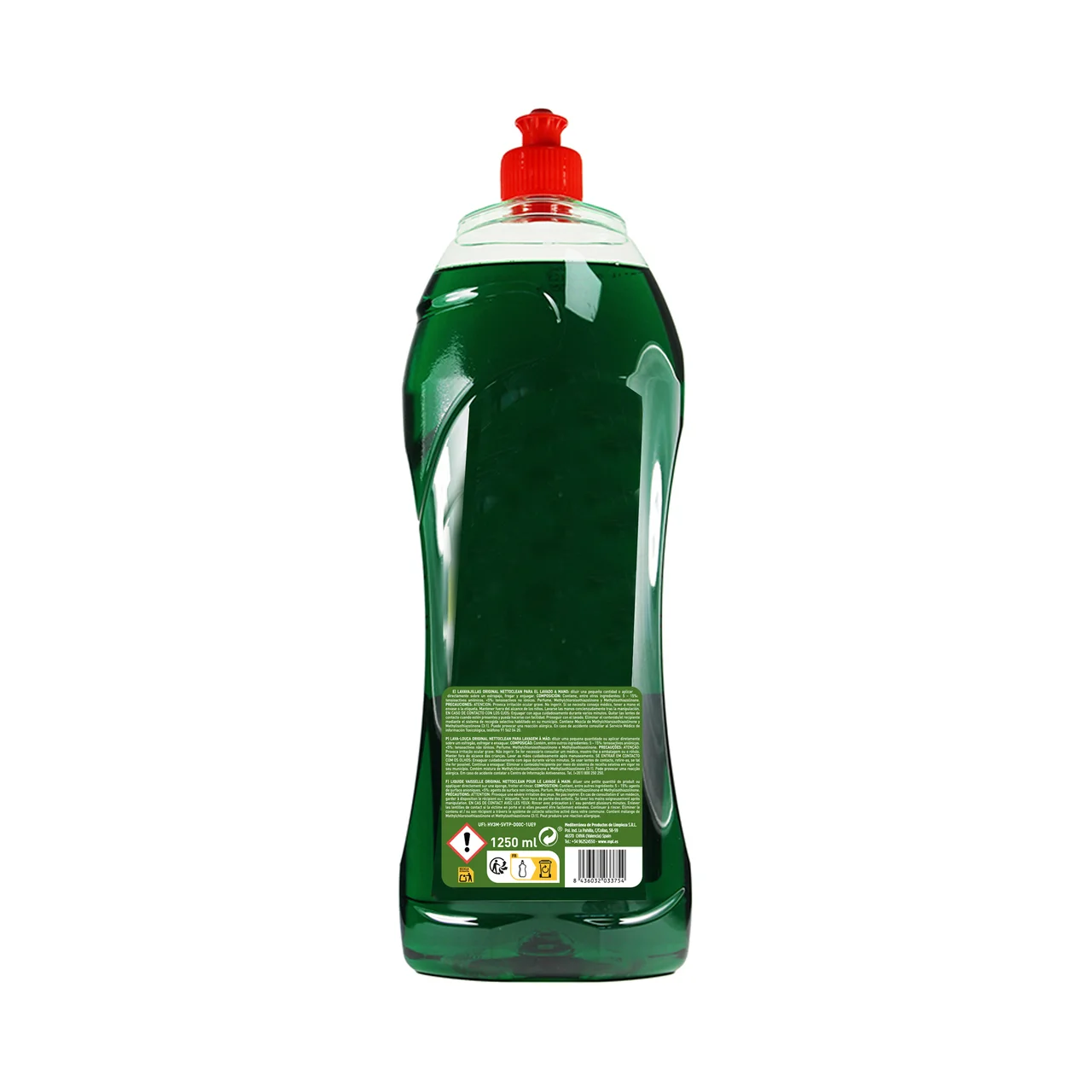 Original Lavavajillas concentrado para lavado a mano 1250 ml.