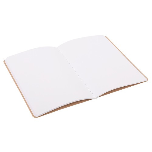 Libreta A6 Kraft Hojas en Blanco Papel 80G FSC 40H PRODUCTO ALCAMPO