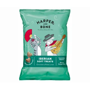HARPER&BONE Snacks para perros y gatos de pollo y cerdo 90 gr.