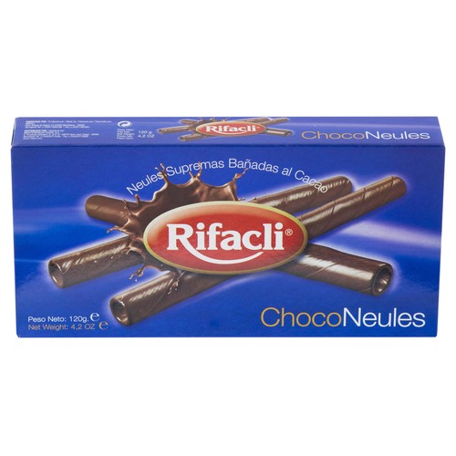 RIFACLI Galletas Neula supremas bañadas al cacao 120 g.