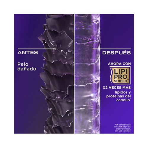 OGX Biotin & collagen Champú voluminizador de Biotina y colágeno, para 72 horas de volumen 385 ml.