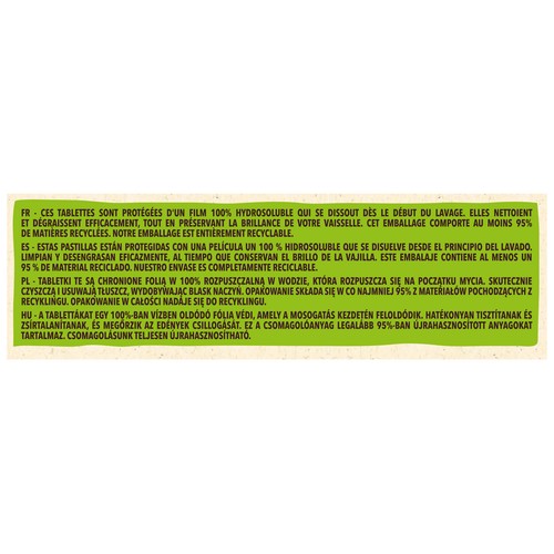 PRODUCTO ALCAMPO Lavavajillas máquina 45 uds 450 g
