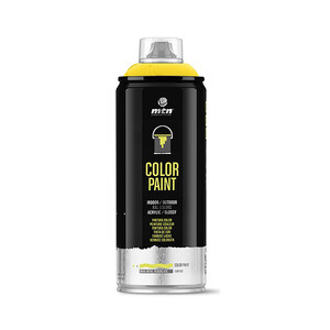 Spray de pintura acrílica, blanco mate, MONTANA COLORS, 400ml.