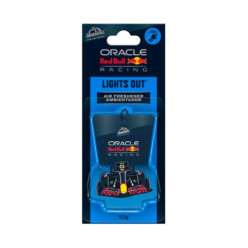 Ambientador de coche, diseño coche red bull F1, ARMOR ALL.