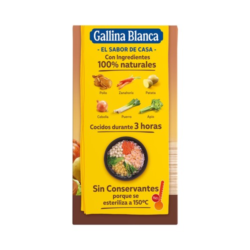 GALLINA BLANCA Caldo pollo 500 ml.