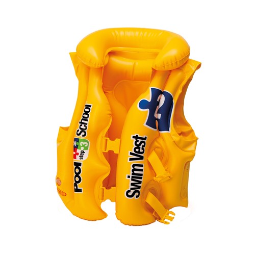 Chaleco hinchable de seguridad, recomendado para niños mayores de 2 años  POOL SCHOOL.