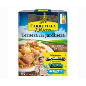 Imagen de CARRETILLA Ternera a la jardinera 275 g.