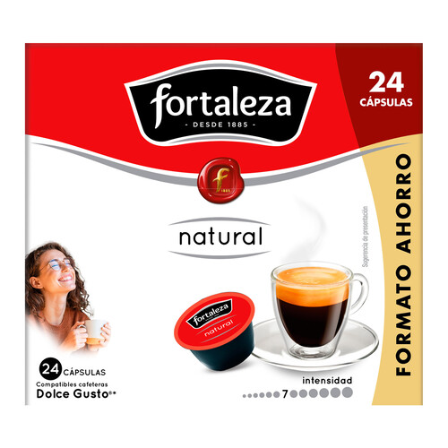 FORTALEZA Café en cápsulas natural  I10,10 uds. 