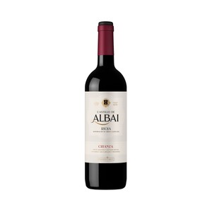 CASTILLO DE ALBAI Vino tinto crianza con D.O. Ca. Rioja botella 75 cl.