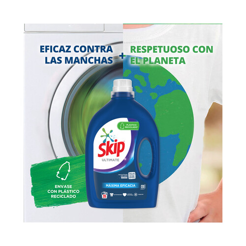 SKIP Detergente ultimate máxima eficacia SKIP 35 lavados.