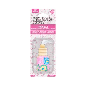 Ambientador de coche con aroma de vainilla para colgar, PARADISE SCENTS.