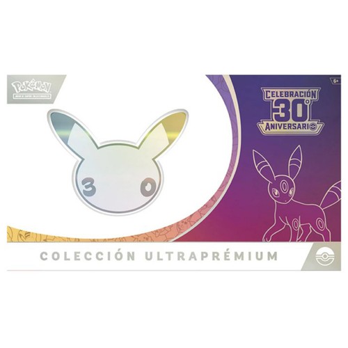 Pokémon caja Ultra Premium, 30 aniversario coleccionable, POKEMON.
