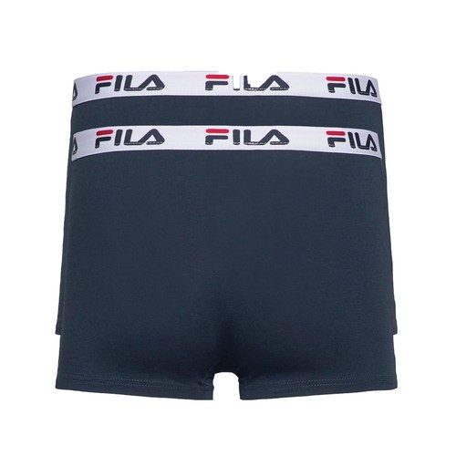 Pack 2 boxer FILA, color navy, talla S