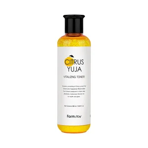 FARMSTAY Citrus yuja Tónico facial iluminador y revitalizante 280 ml.