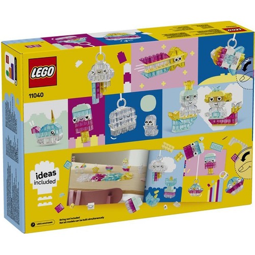 LEGO Classic caja de magia transparente 11040, 340 piezas, +5 años.