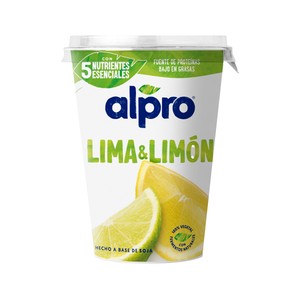 ALPRO Especialidad de soja fermentada con sabor a lima-limón  400 g.
