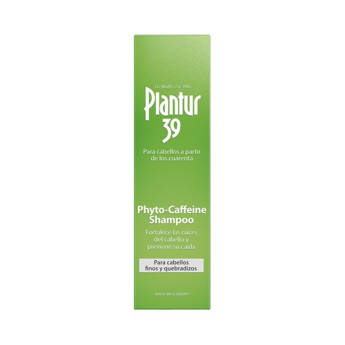 PLANTUR 39 Champú con cafeina para cabellos finos y quebradizos, a partir de los 40 años 250 ml.